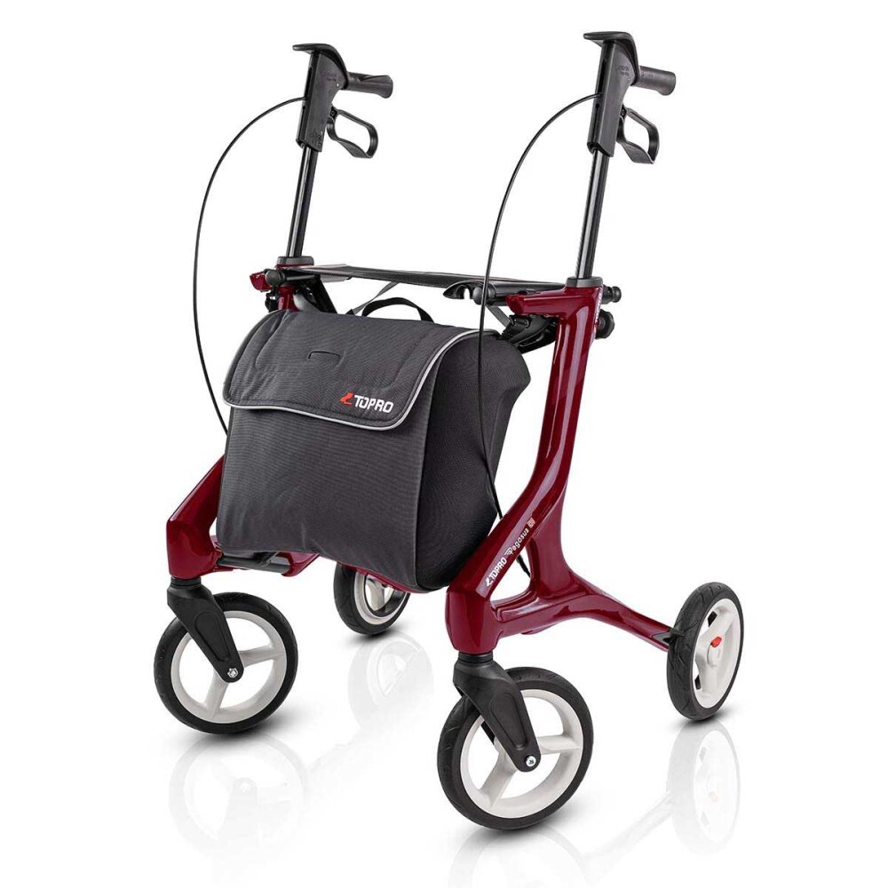 Topro Pegasus Carbonrollator, Weinrot Pegasus