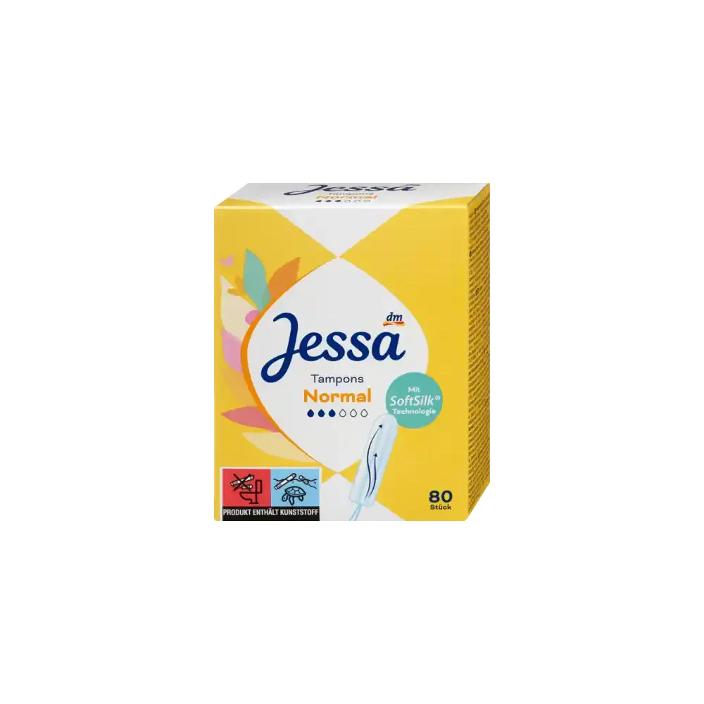Jessa Tampons normal, Pack a 80 Stück
