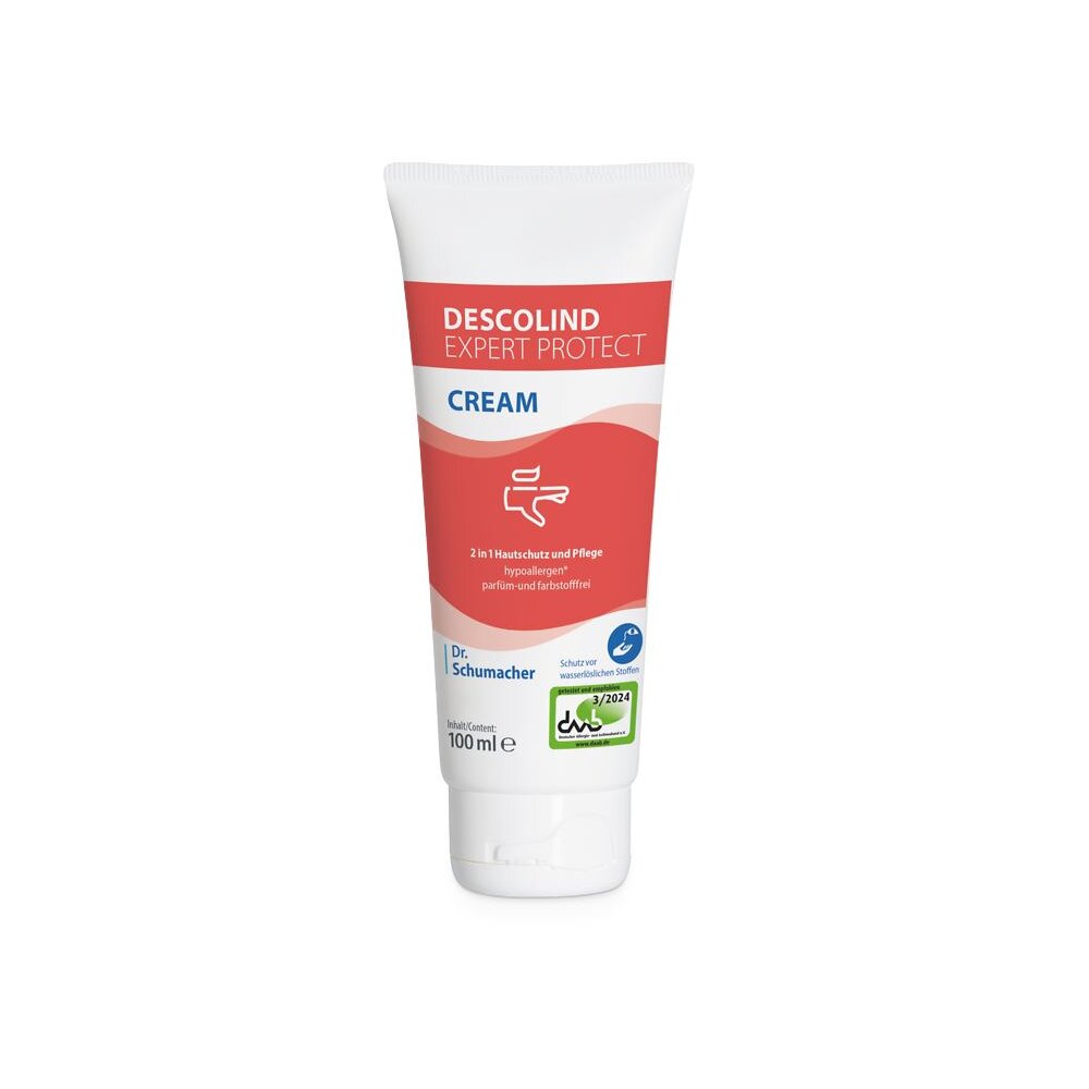 DESCOLIND EXPERT PROTECT CREAM in verschiedenen Flaschengrößen, 2 in 1/ Hautschutz- und Pflegecreme