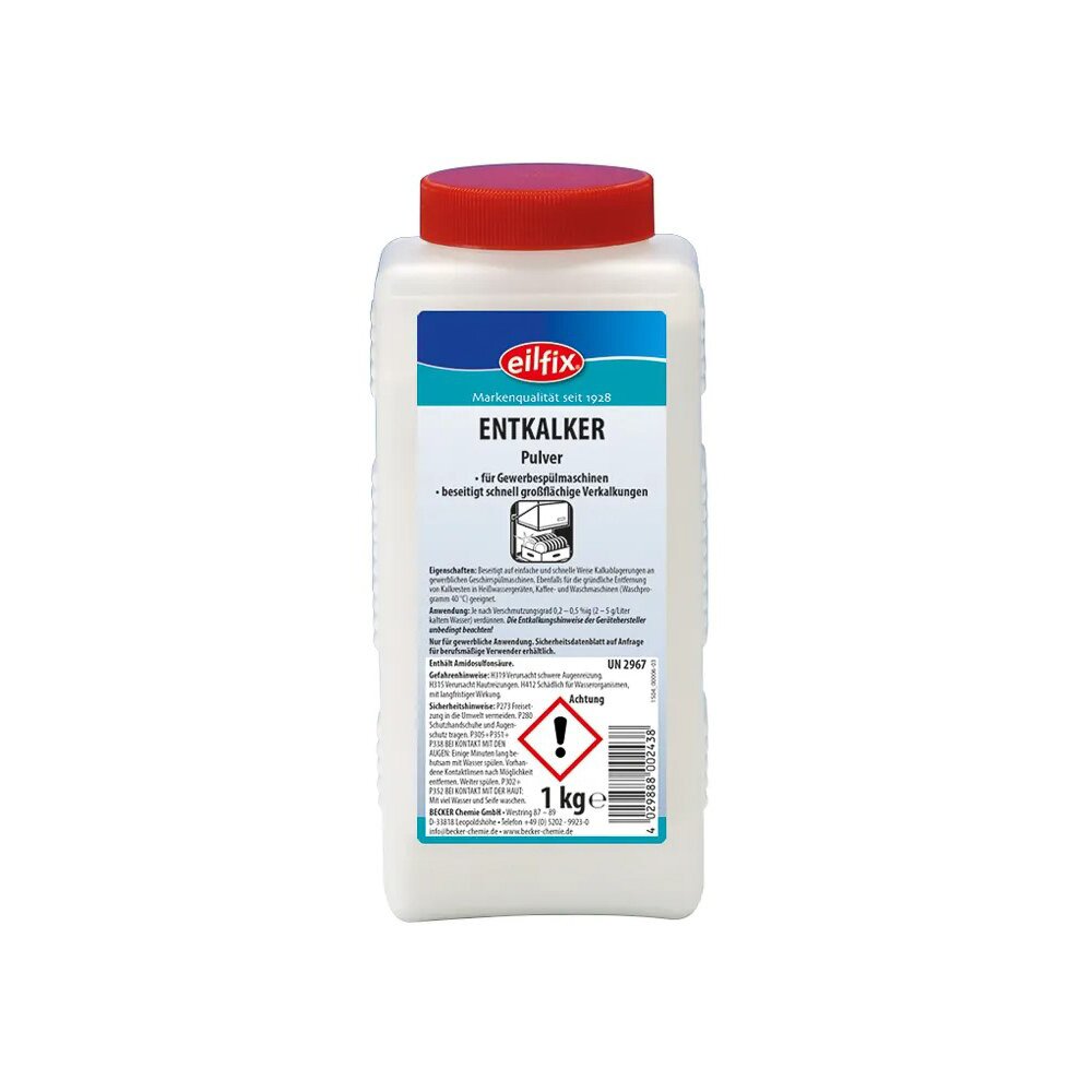 EILFIX Entkalker Pulver 1 kg Flasche