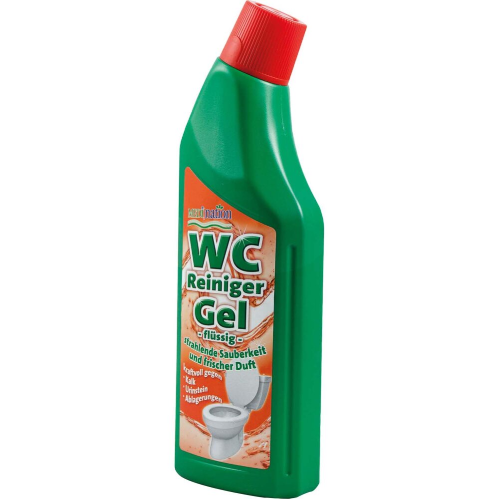 Medination WC-Reiniger GEL flüssig, Entenform, 750 ml Flasche
