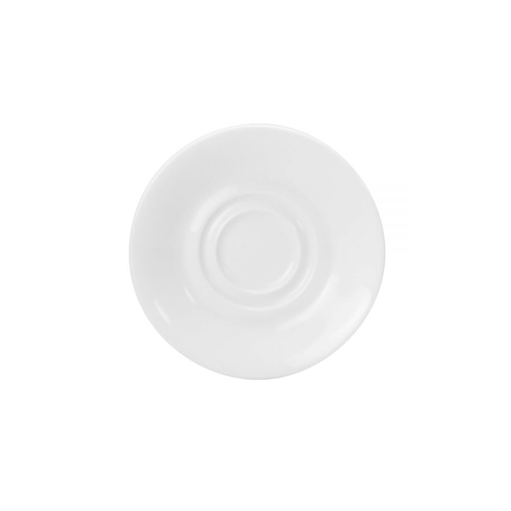 Alassio Kombi-Unterteller aus Porzellan Ø 15 cm Weiß | 6 Stück