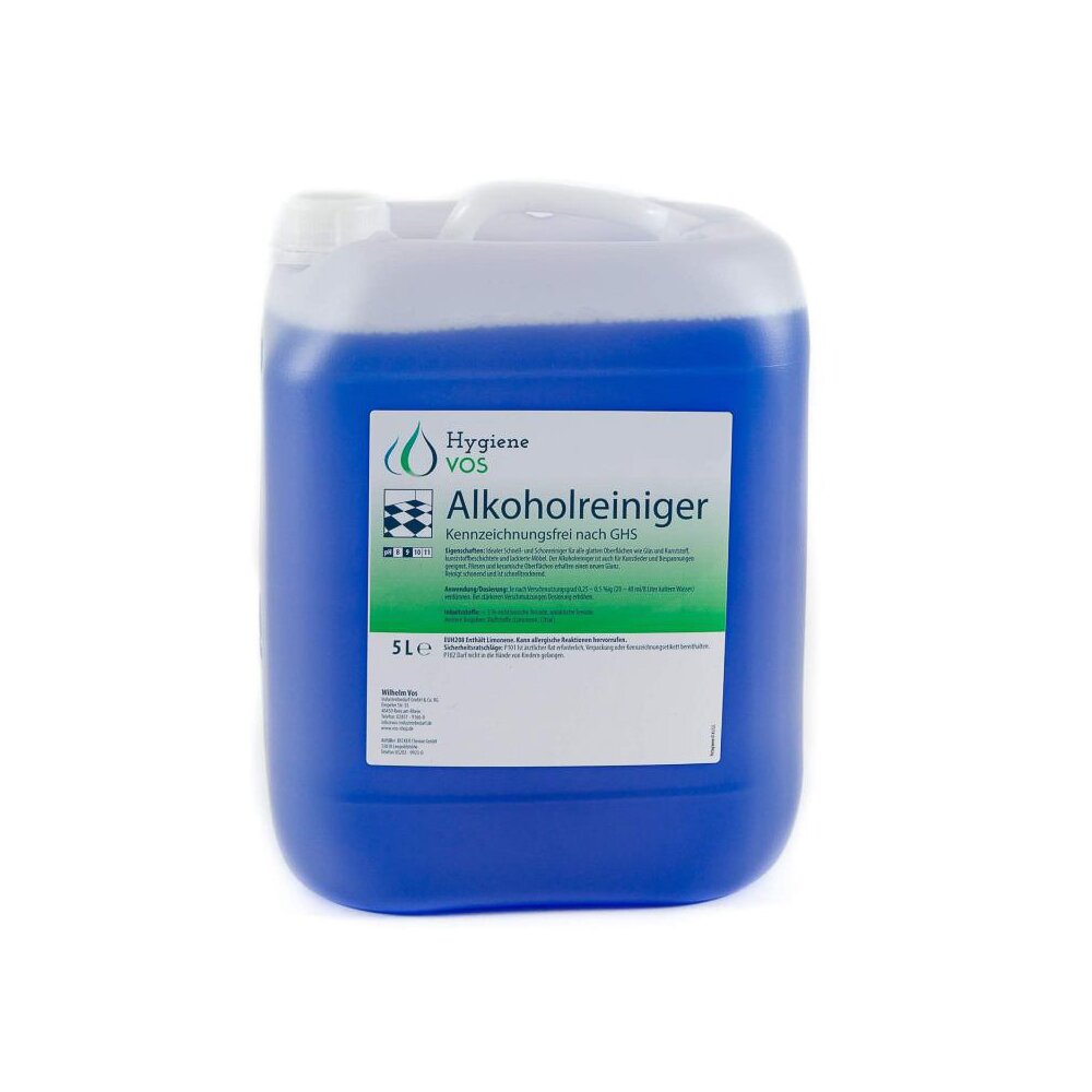 Alkoholreiniger Hygiene Vos, 10 Liter Kanister (Abverkauf)