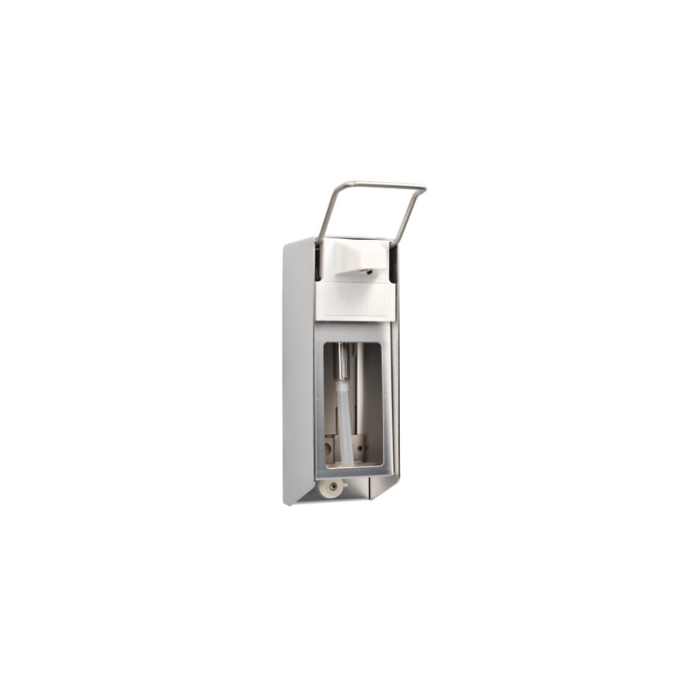 Desinfektion- und Seifenspender aus Aluminium, Kurzarmhebel 1000 ml (Stück)