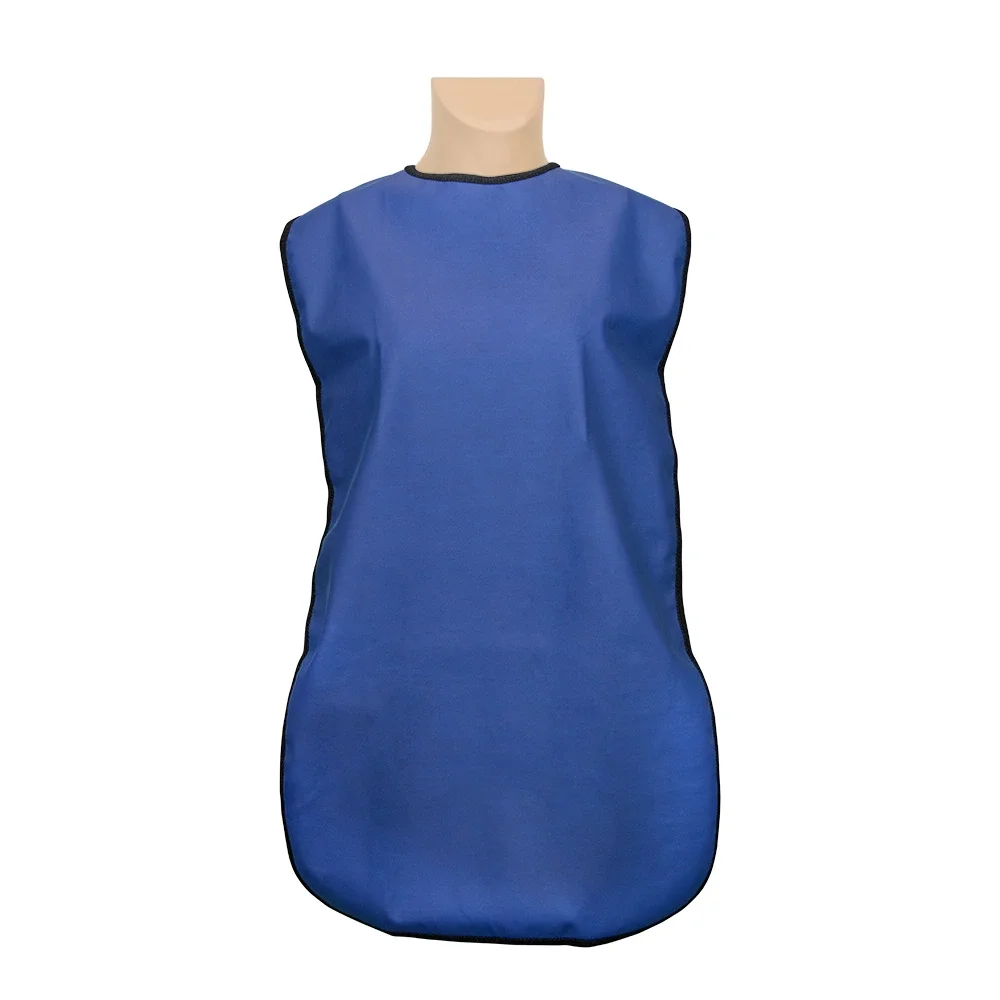 Raucherschürze in blau zum binden | 1 Stück