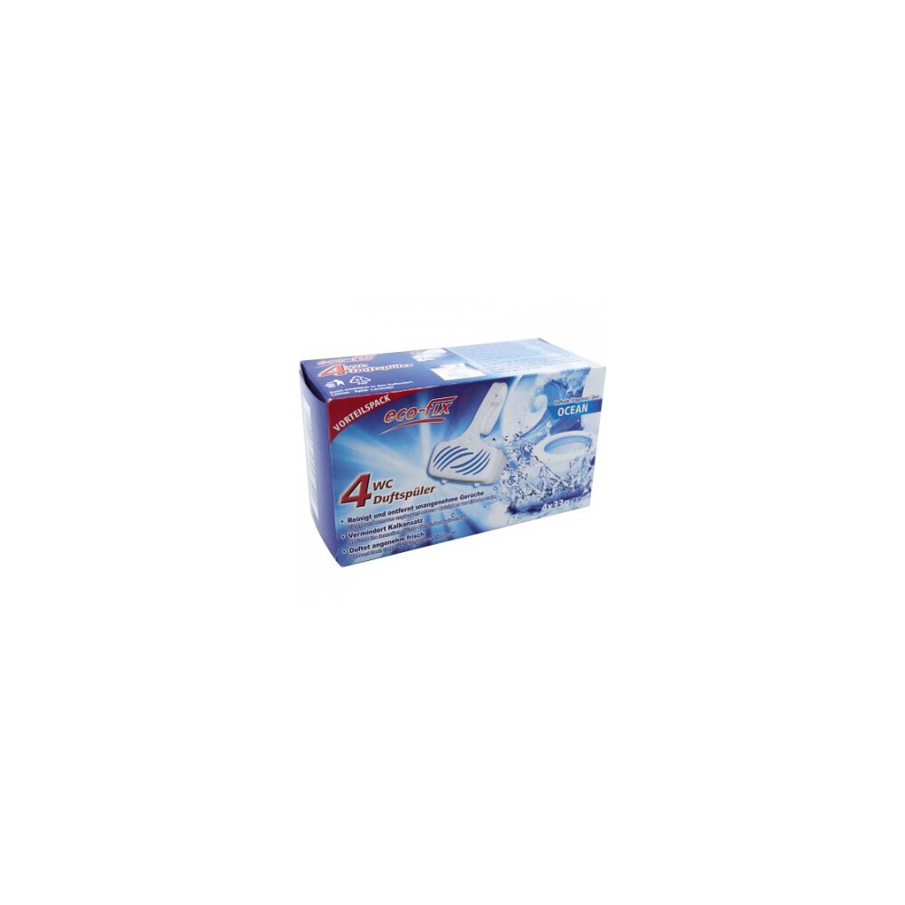 eco-fix WC Duftspüler Ocean 4 x 33 gr (4 Stück)