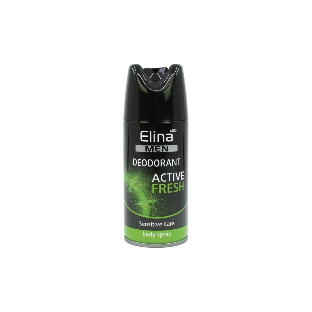 Deospray Elina 150ml for men Active Fresh