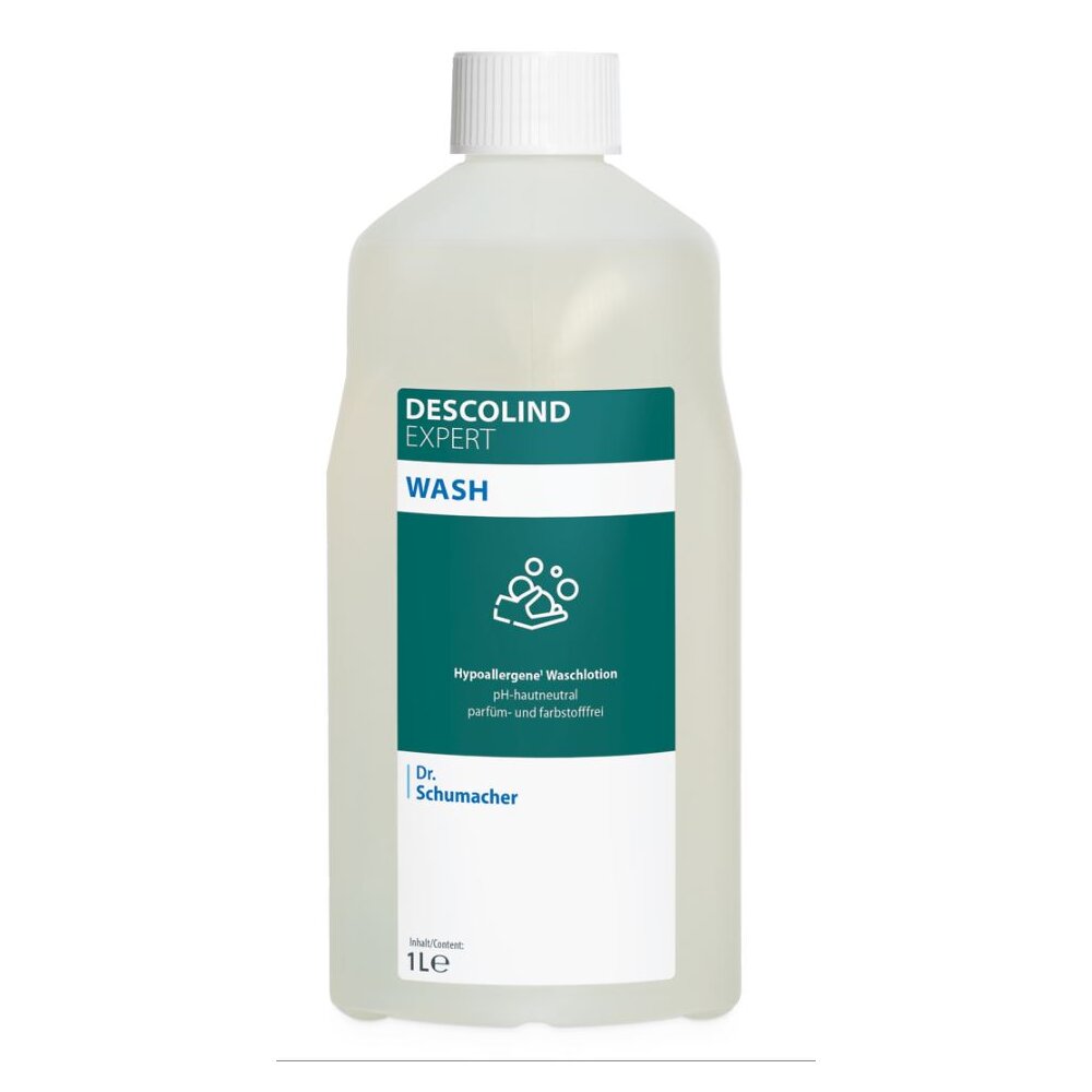 DESCOLIND EXPERT WASH Hände & Hautpflege 12 Flaschen à 1000 ml