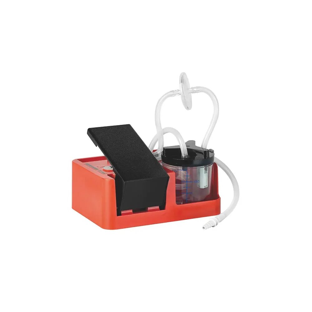 Absaugpumpe/ Absauggerät mit Fußpedal