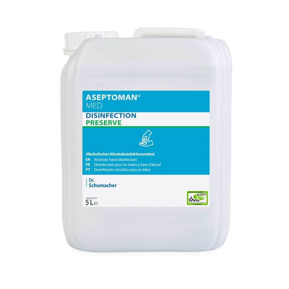 ASEPTOMAN MED Händedesinfektion 3 Kanister à 5 Liter