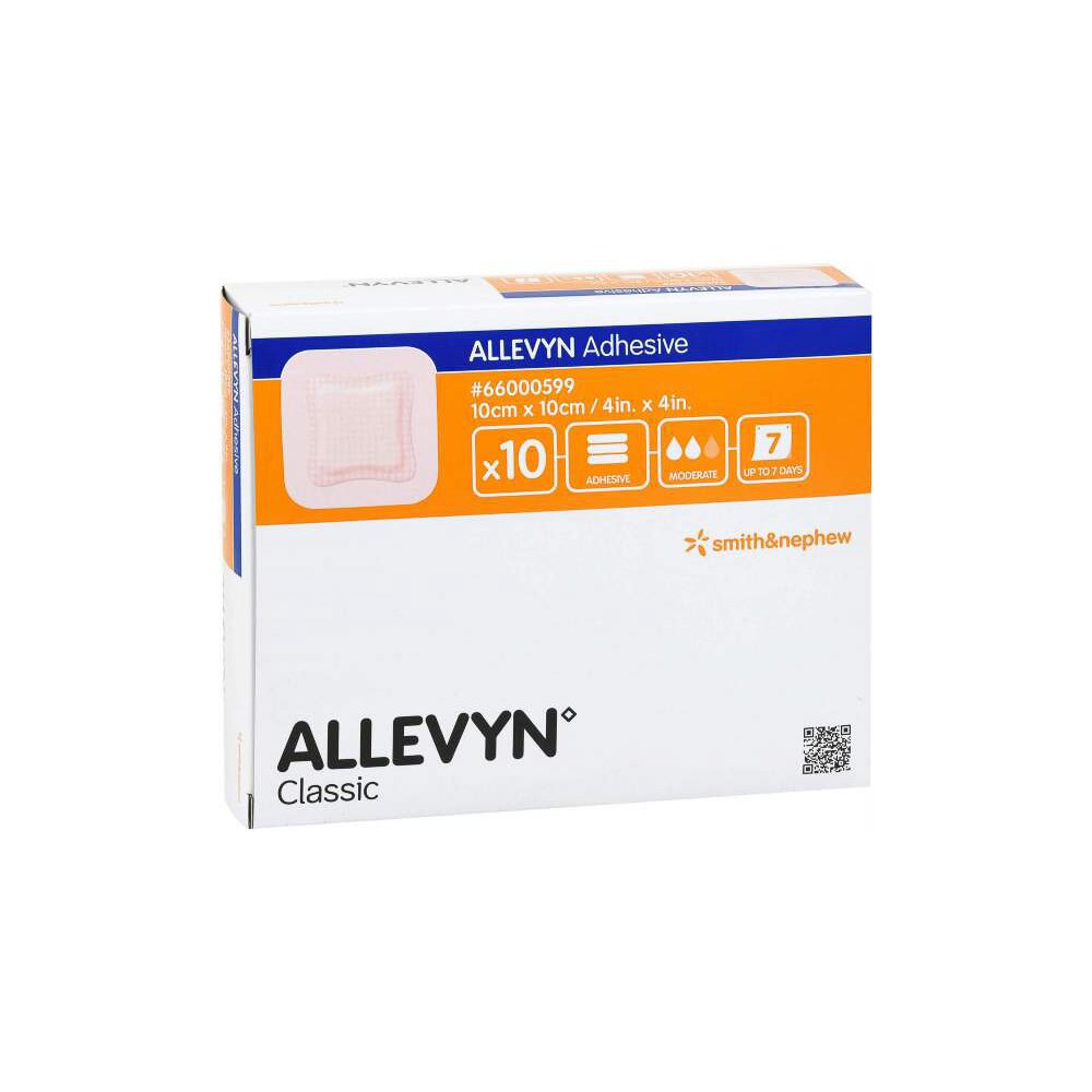 Allevyn Adhesive 10 x 10cm (Pack a 10 Stück)