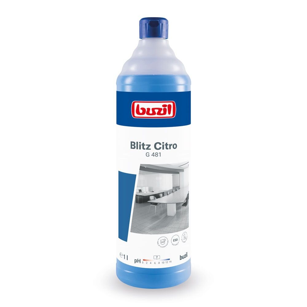 Buzil Blitz-Citro G481 Allesreiniger | 12 Flaschen à 1 L