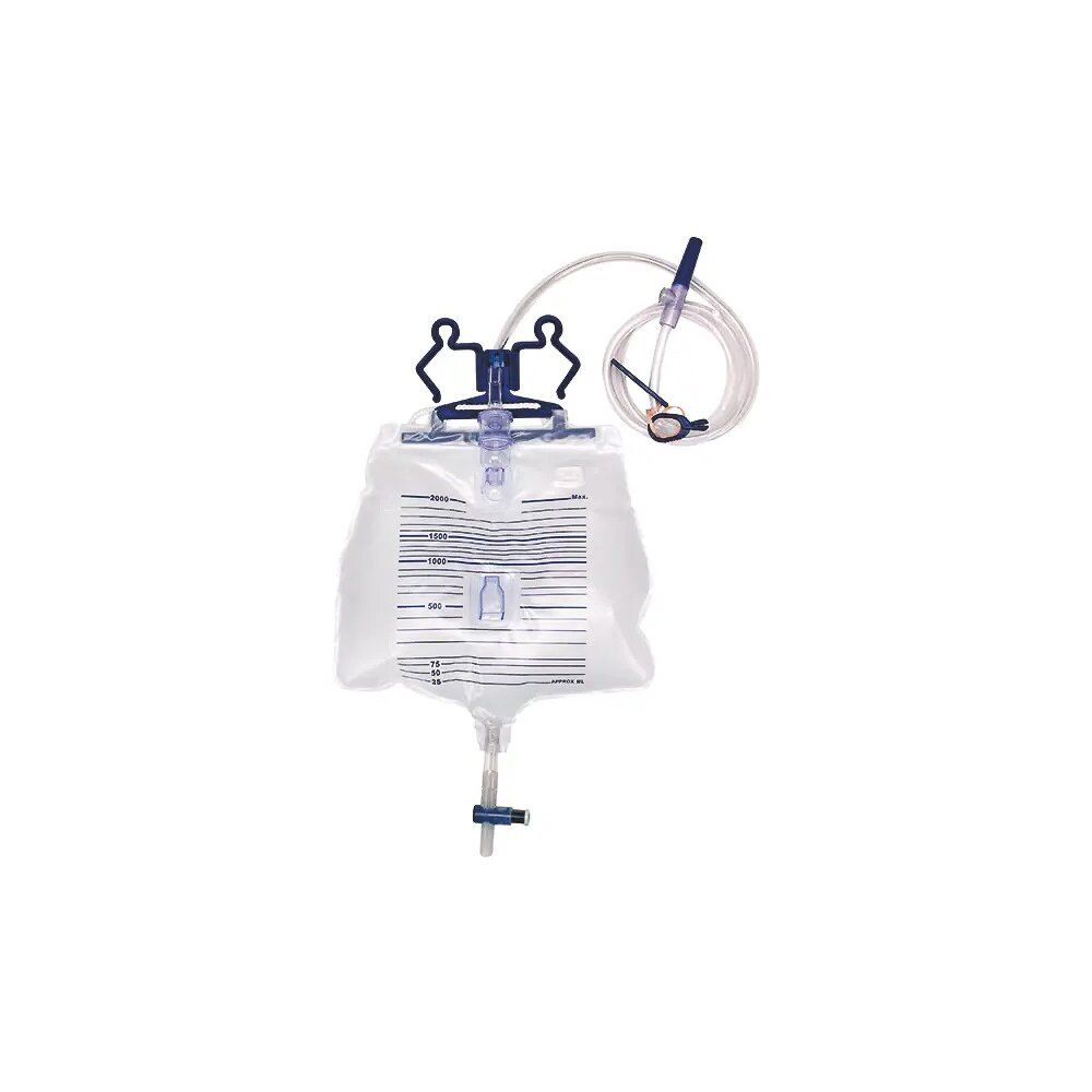 DCT Urinbeutelsystem 2 Liter steril, Geschlossenes Urin-Drainagesystem