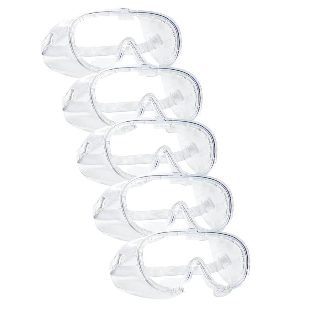 5 Laborschutzbrille PC transparent
