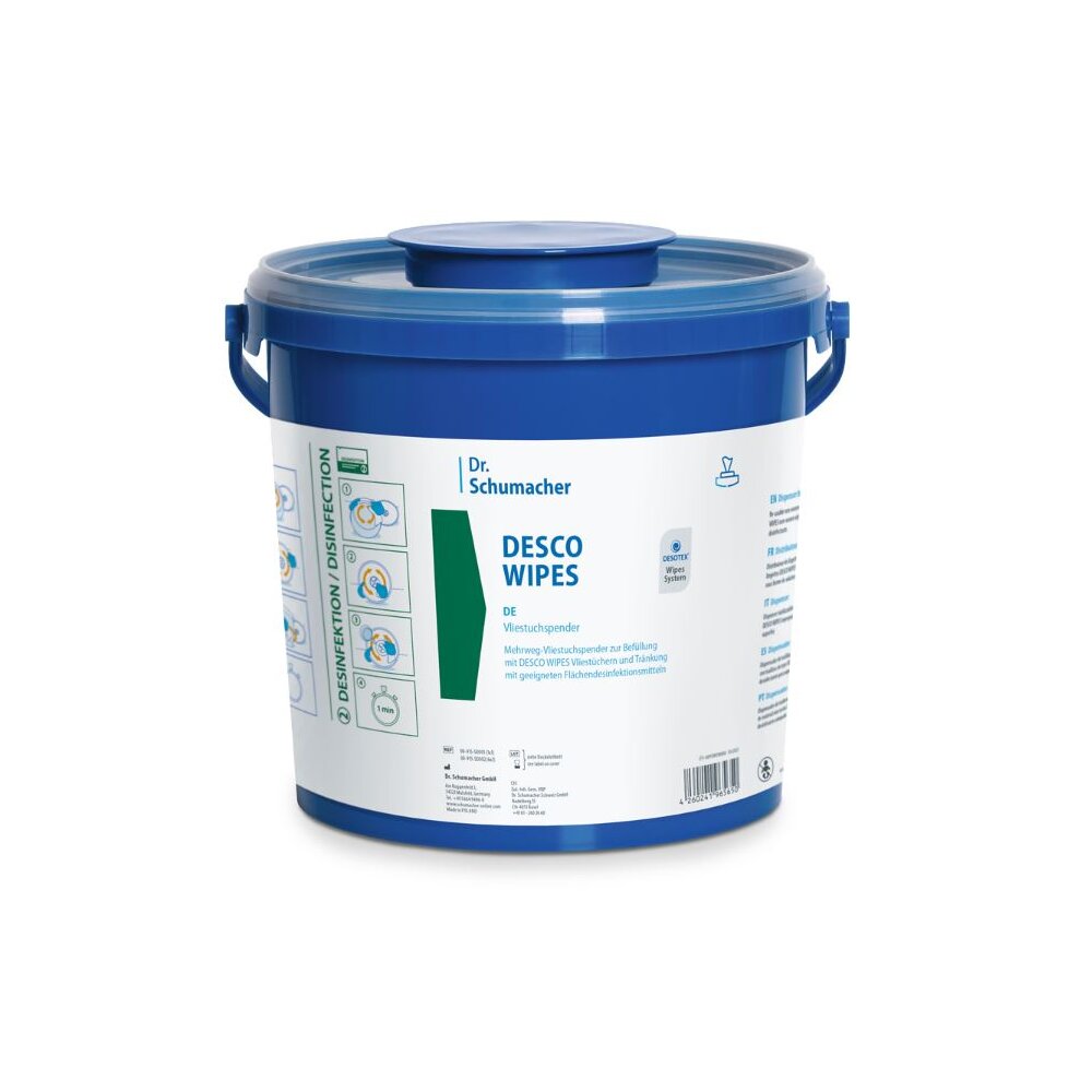 DESCO WIPES EIMER KLEIN Fläche - Boxsysteme 6 Eimer