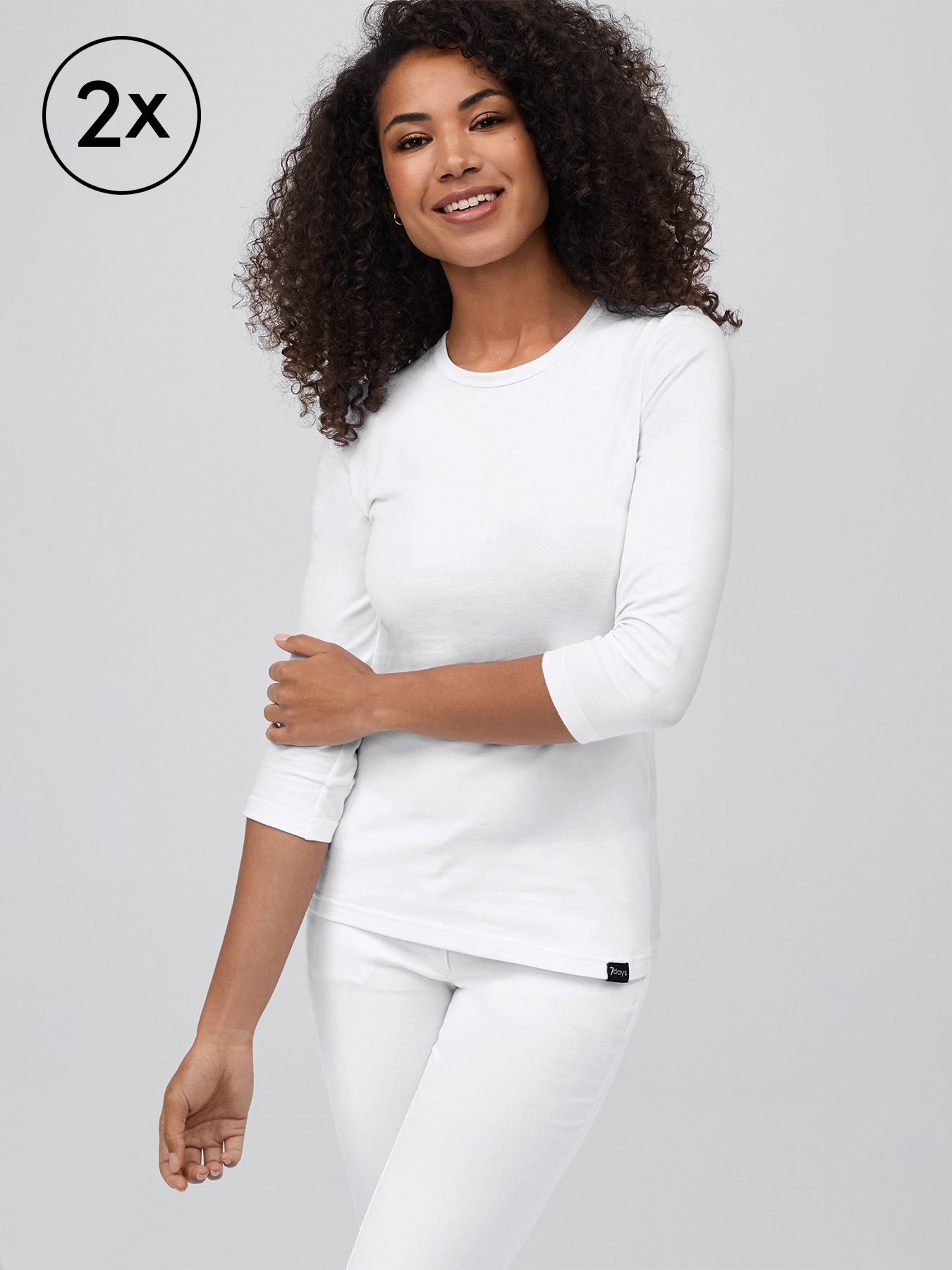 3/4 -Arm-Shirt RIGA, 2er-pack