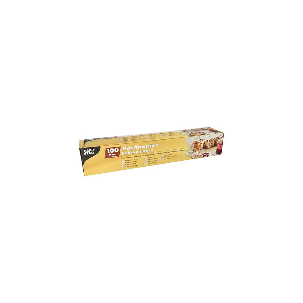 Backpapier 100 m x 38 cm braun in Faltschachtel