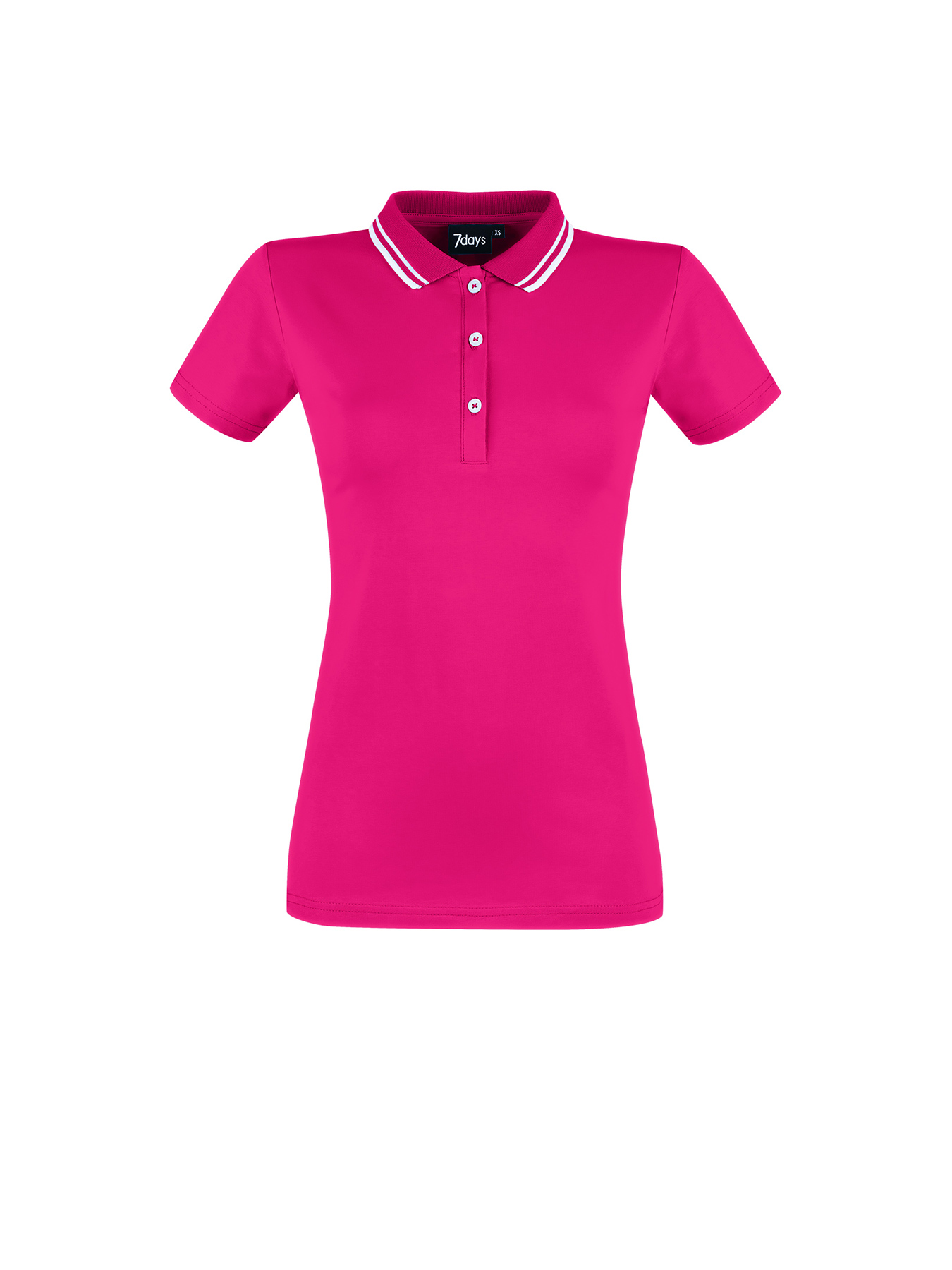 Poloshirt, Single Jersey - Strickkragen