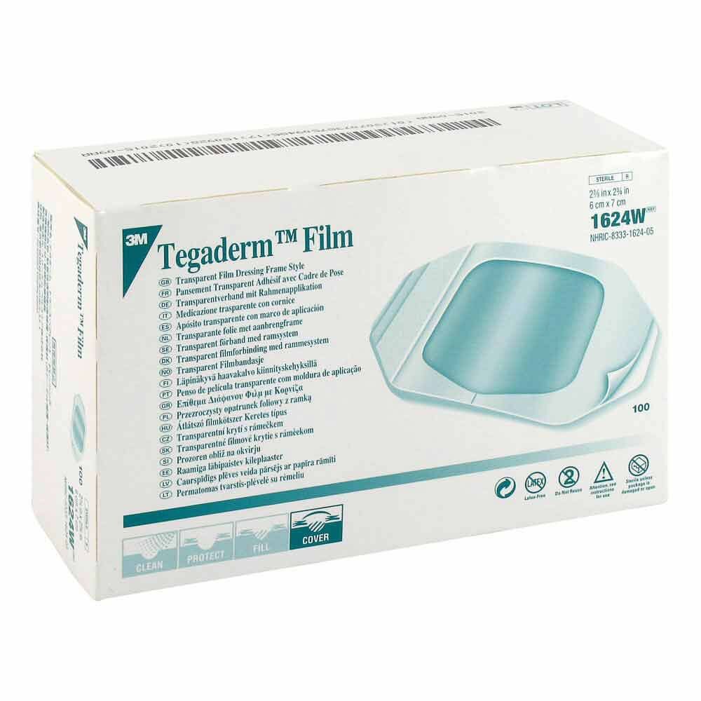3M Tegaderm Film 6 x 7 cm, 100 Stück