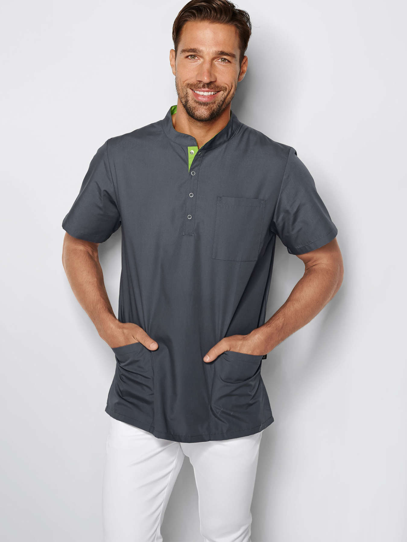 Schlupfkasack ANNAN mit Druckknöpfen