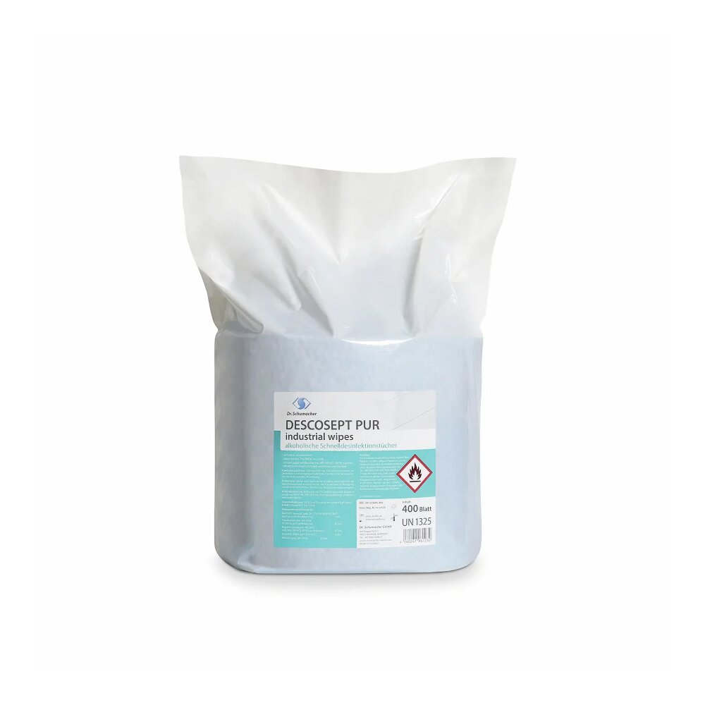 DESCOSEPT PUR INDUSTRIAL WIPES Fläche - Gebrauchsfertige Desinfektionstücher 150 Tücher