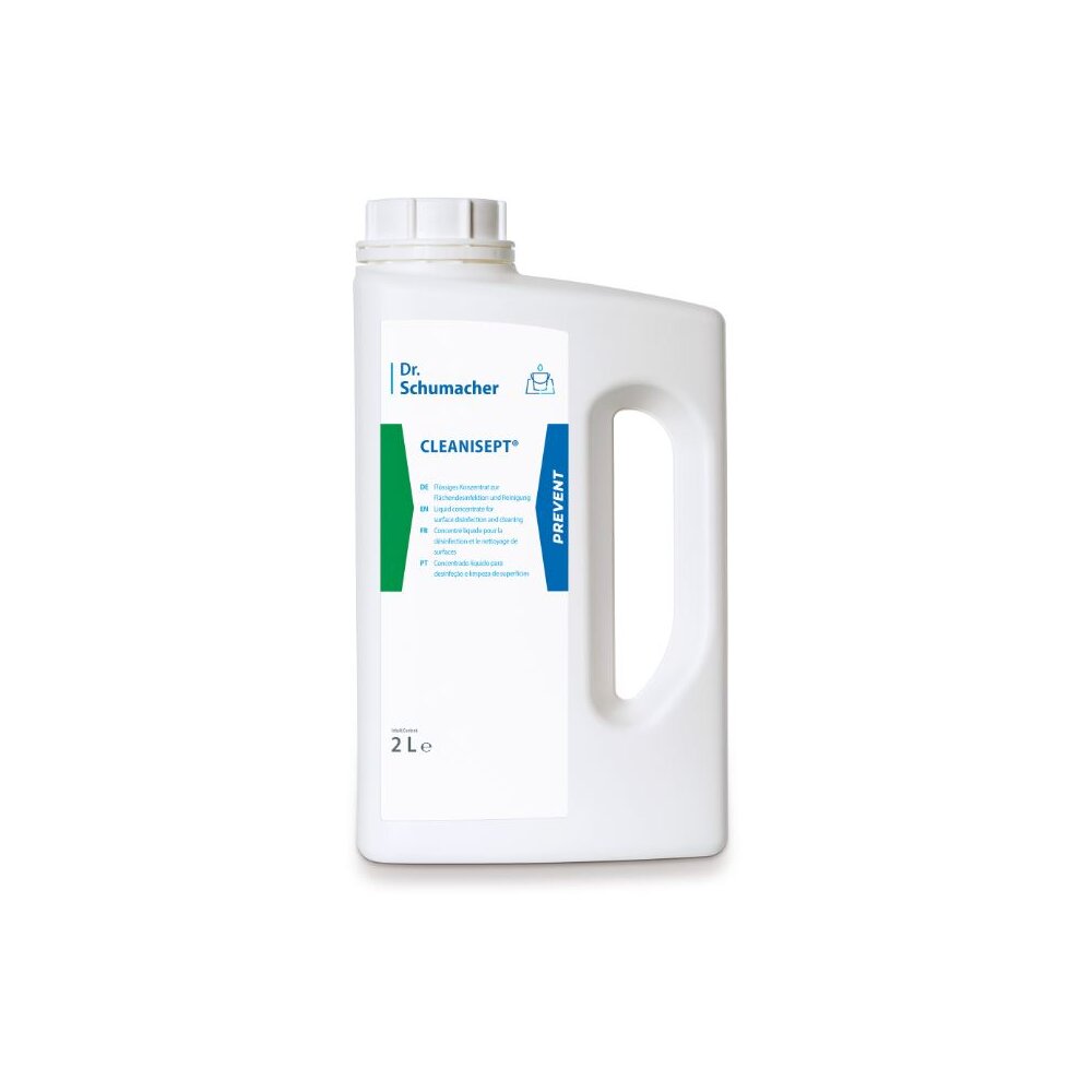 CLEANISEPT Flächendesinfektion 6 Griffflaschen à 2 Liter
